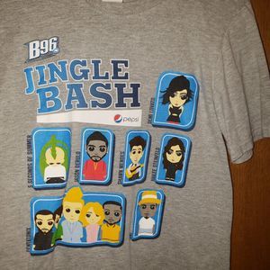 Mens Jingle Bash 2021 Band Tee Short Sleeve T-shirt Lovato Derulo